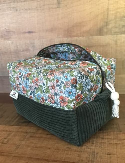 Trousse De Toilette Voyage, 2Pcs Pochette De Maquillage En Velours