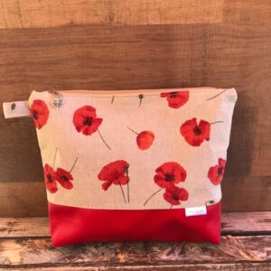 Pochette coquelicots