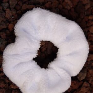 Chouchou éponge blanche