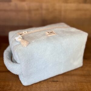 Trousse toilette éponge Bleu ciel