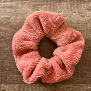 Chouchou éponge rose foncé