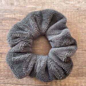 Chouchou éponge gris