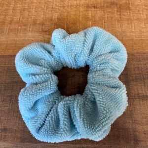 Chouchou éponge bleu ciel