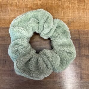 Chouchou éponge vert amande