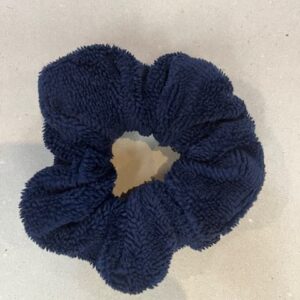 Chouchou éponge bleu marine